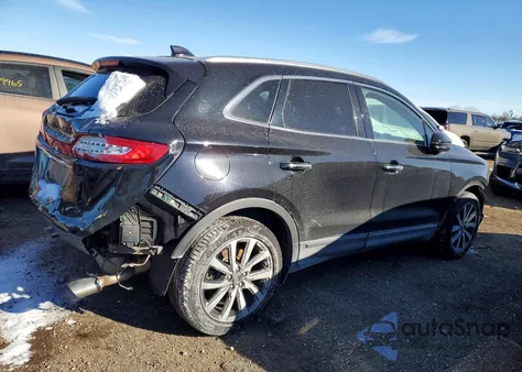 2019 Lincoln Mkc Reserve z USA, uszkodzony, nr VIN 5LMCJ3D96KUL39662